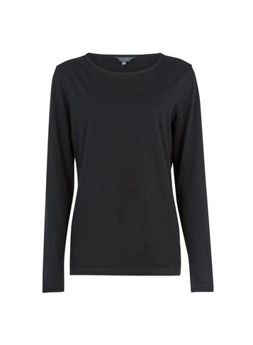 Dorothy Perkins *tall Black Long Sleeve Top