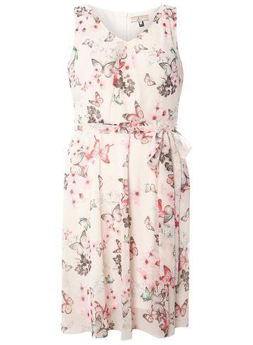 Dorothy Perkins *billie & Blossom Petite Pink Butterfly Dress