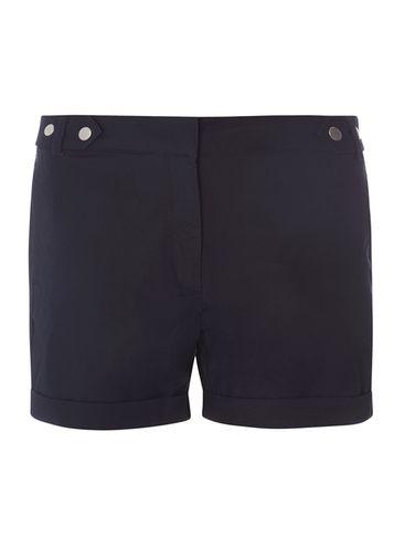 Dorothy Perkins Navy Poplin Short