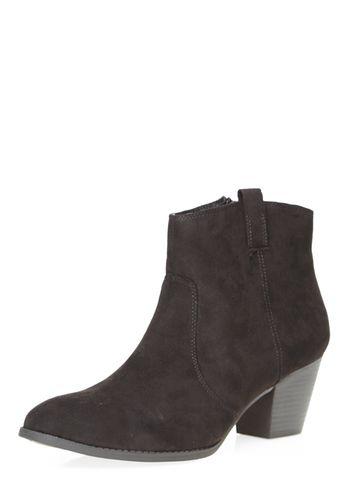 Dorothy Perkins Black 'amber' Western Boots