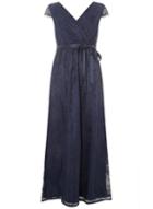 *showcase Petite Navy 'isla' Maxi Dress