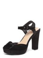 Dorothy Perkins *vero Moda Black 'dublin' Platform Sandals