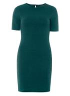 Dorothy Perkins Green Textured Shift Dress