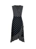 Dorothy Perkins Monochrome Spotted Mix And Match Skater Dress
