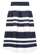 *luxe Multi Striped Prom Skirt