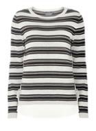 Dorothy Perkins *tall Grey And Black Stripe Tie Side