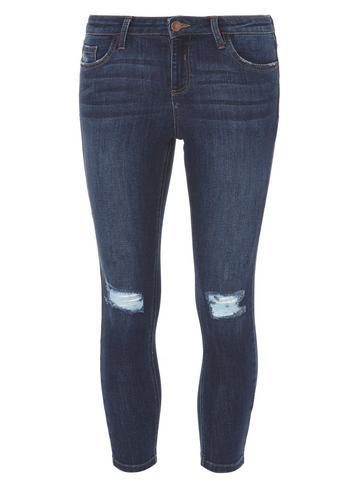 Dorothy Perkins Petite Indigo Darcy Skinny Ankle Grazer Jeans