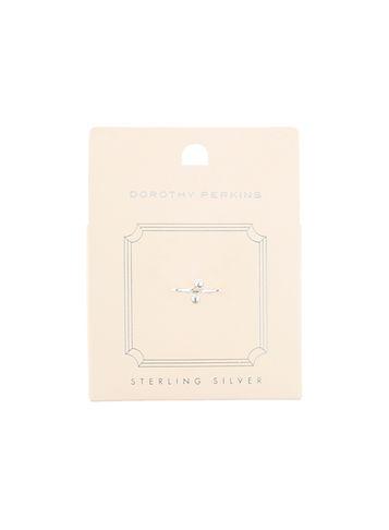 Dorothy Perkins Silver Oval Engraved Ring