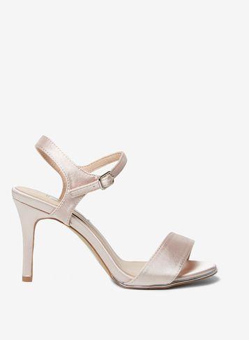 Dorothy Perkins *showcase Wide Fit Blush 'selina' Sandals