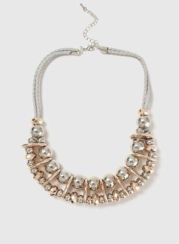 Dorothy Perkins Ball And Space Collar Necklace