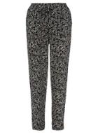 Dorothy Perkins Monochrome Popcorn Floral Joggers
