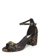 Dorothy Perkins Black 'seline' Floral Sandals