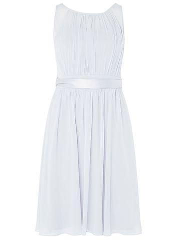 Dorothy Perkins * Showcase Tall Dove Grey Beth Prom Dress