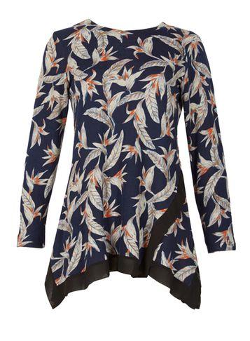 Dorothy Perkins *tenki Blue Floral Jumper