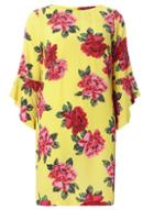 Dorothy Perkins Yellow Floral Shift Dress