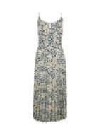 Dorothy Perkins *tall Multi Colour Animal Print Camisole Pleat Skater Dress