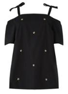 Dorothy Perkins Dp Curve Black Pearl Detail Bardot Top