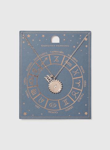 Dorothy Perkins Aquarius Horoscope Necklace