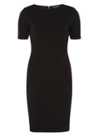 Dorothy Perkins Black Short Sleeve Bodycon Dress