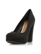 Dorothy Perkins *head Over Heels 'adele' Black High Heel Shoes