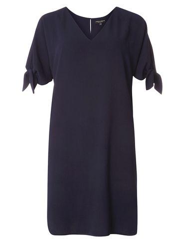 Dorothy Perkins Navy Tie Sleeve Shift Dress