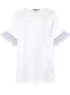 Dorothy Perkins *dp Curve Multi Coloured Broderie T-shirt