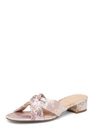 Dorothy Perkins Pink Jacquard 'francesca' Twist Mules
