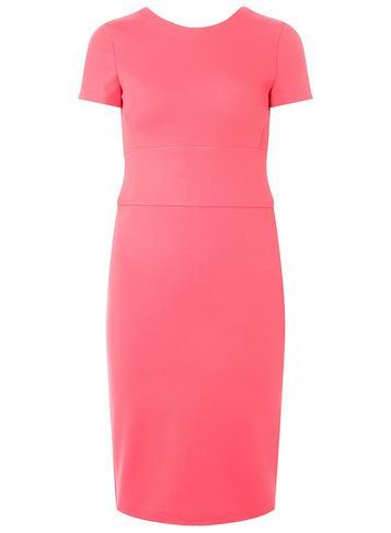 Dorothy Perkins Raspberry Wide Waistband Pencil Dress
