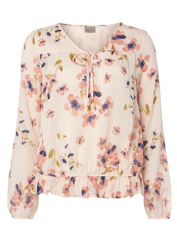 Dorothy Perkins *vero Moda Coral Floral Blouse
