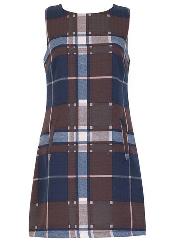 Dorothy Perkins *izabel London Multi Brown Check Dress