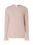 Dorothy Perkins Blush Sequin Cuff Jumper