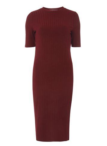 Dorothy Perkins *tall Rib Bodycon Dress