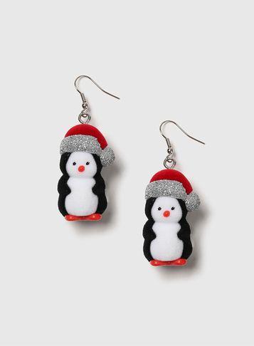 Dorothy Perkins Multi Coloured Penguin Earrings