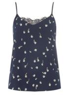 Dorothy Perkins *only Navy Ditsy Print Camisole Top