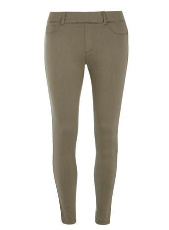 Dorothy Perkins Petite Khaki 'eden' Jeggings