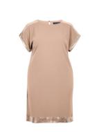 Dorothy Perkins *dp Curve Nude Sequin Trim Dress