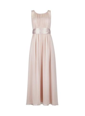 *showcase Petite Blush Natalie Maxi Dress