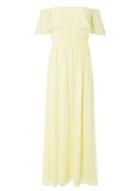 Dorothy Perkins *showcase Lemon 'siena' Maxi Dress