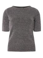 Dorothy Perkins Silver Sprakle Knitted T-shirt
