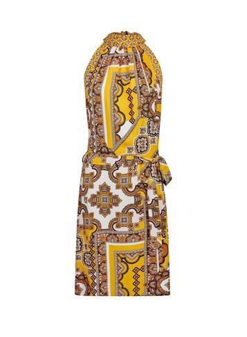 Dorothy Perkins Yellow Paisley Print Shift Dress