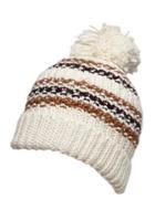Dorothy Perkins Neutral Stripe Beanie Hat