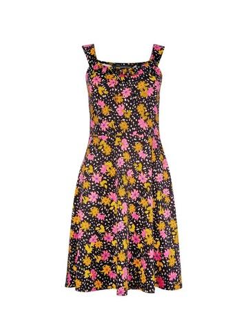 Dorothy Perkins Floral Print Strappy Skater Dress