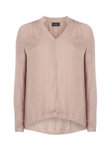 Dorothy Perkins *vila Pink Blush Animal Blouse