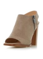 Dorothy Perkins *head Over Heels By Dune Taupe 'jessica' High Sandals