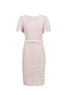 *showcase Blush Lace Kelly Bodycon Dress