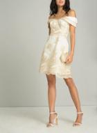 Dorothy Perkins *chi Chi London White Bardot Dress