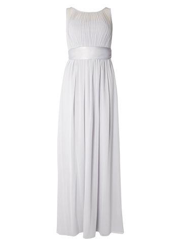 Dorothy Perkins *showcase Dove Grey 'natalie' Maxi Dress