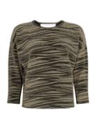 Dorothy Perkins Gold Batwing Sleeve Top