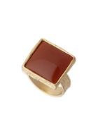 Dorothy Perkins Square Red Stone Ring