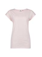 Dorothy Perkins *tall Blush Roll Sleeve Cotton T-shirt